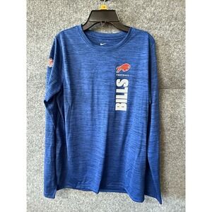 Nike Dri-Fit Training Buffalo Bills NFL Game Day Shirt Youth Sz 14/16 Large F31